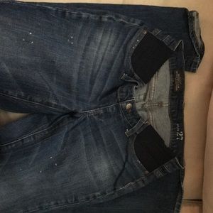 J crew slim broken in boyfriend maternity jeans